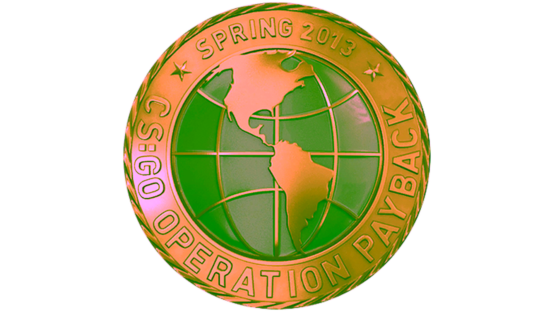 Display for Gold Operation Payback Coin