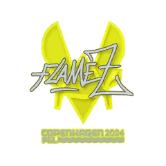 Sticker FlameZ Copenhagen 2024