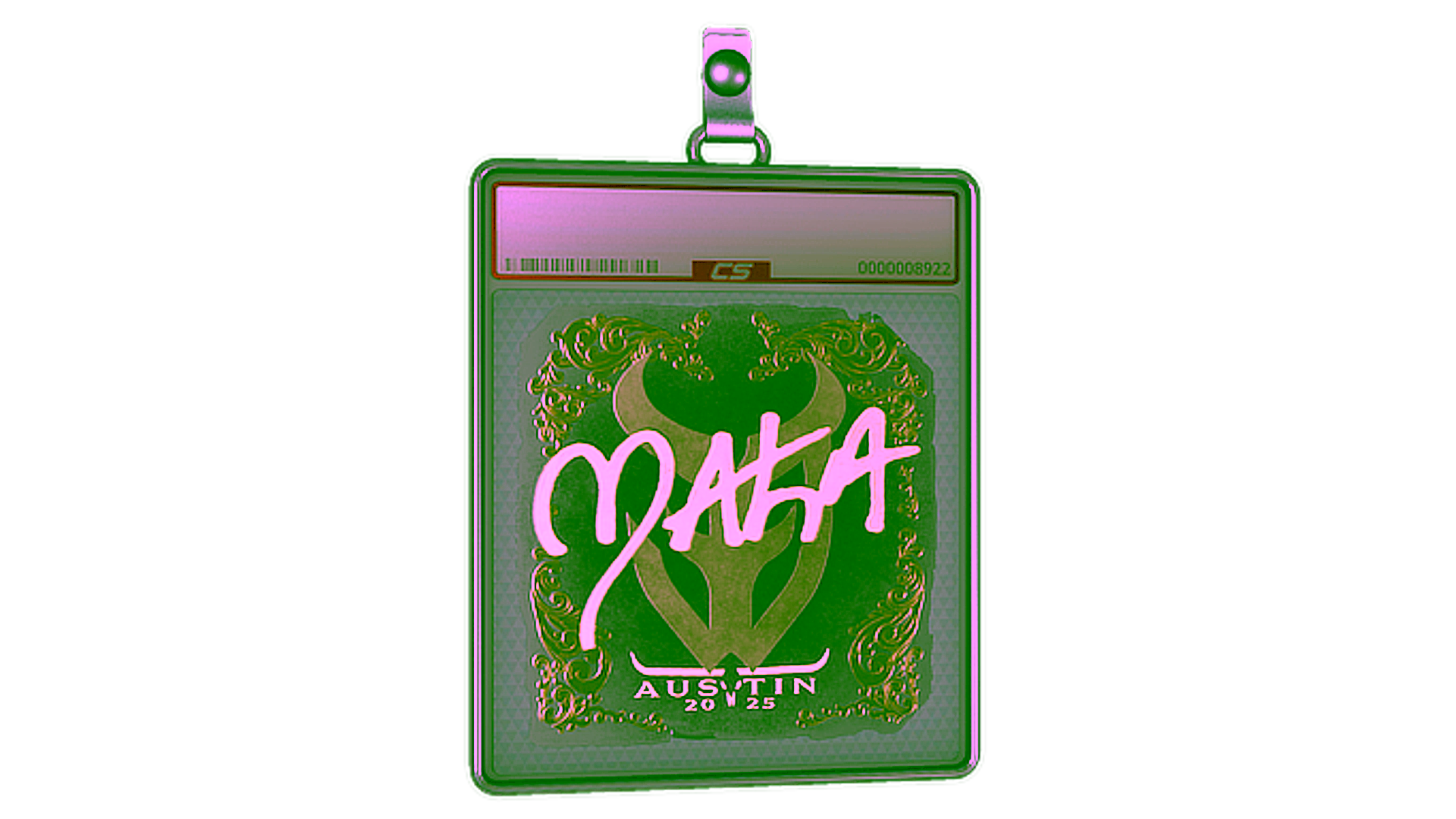 Display for Sticker Slab | Maka (Gold) | Austin 2025