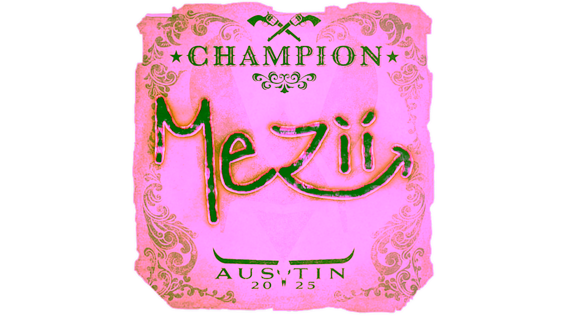 Display for Sticker | mezii (Champion) | Austin 2025