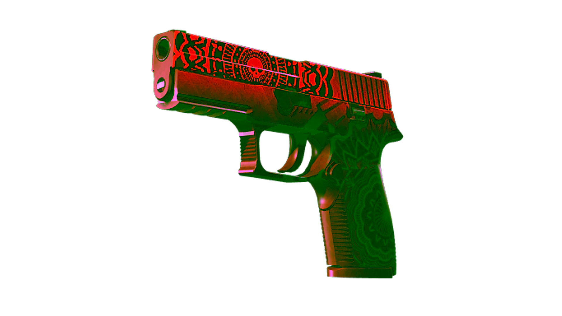 Visar för StatTrak™ P250 | Muertos (Well-Worn)