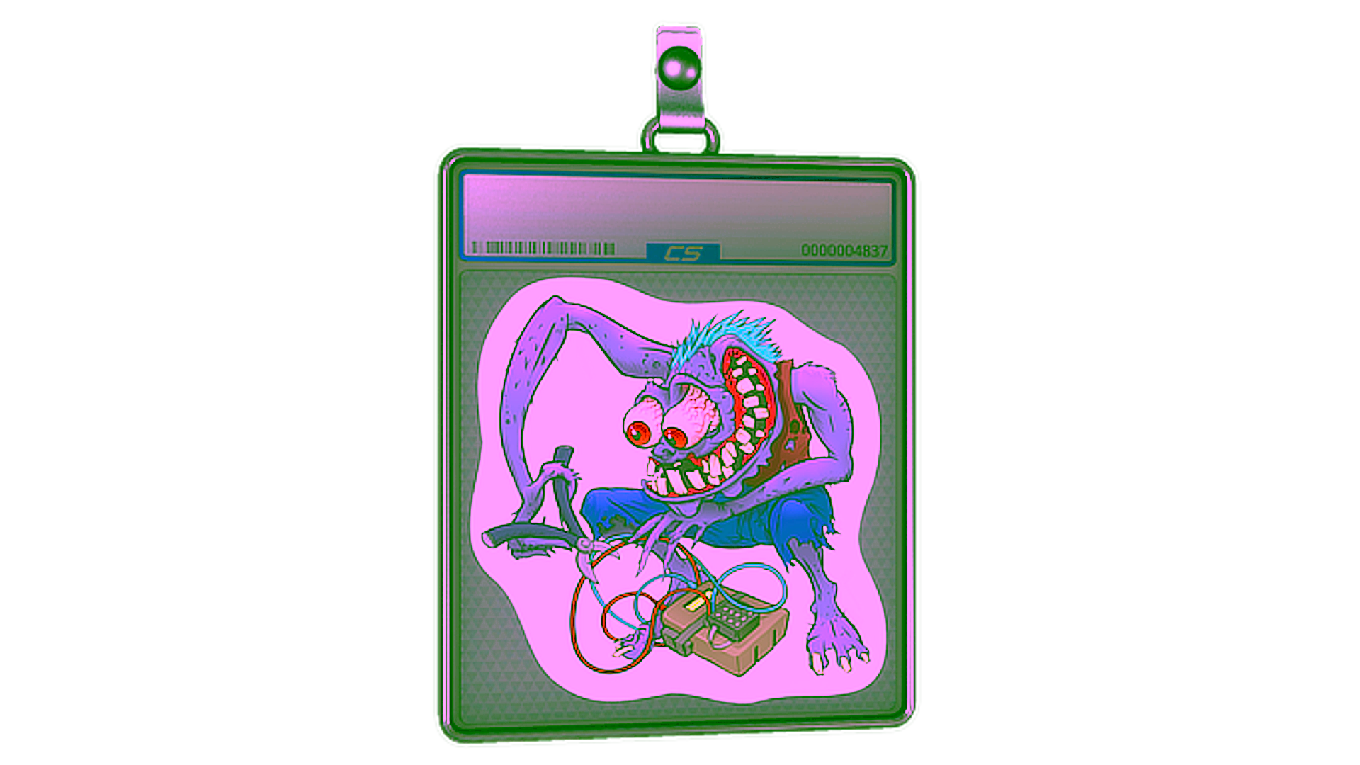 Visar för Sticker Slab | Purple Bombster