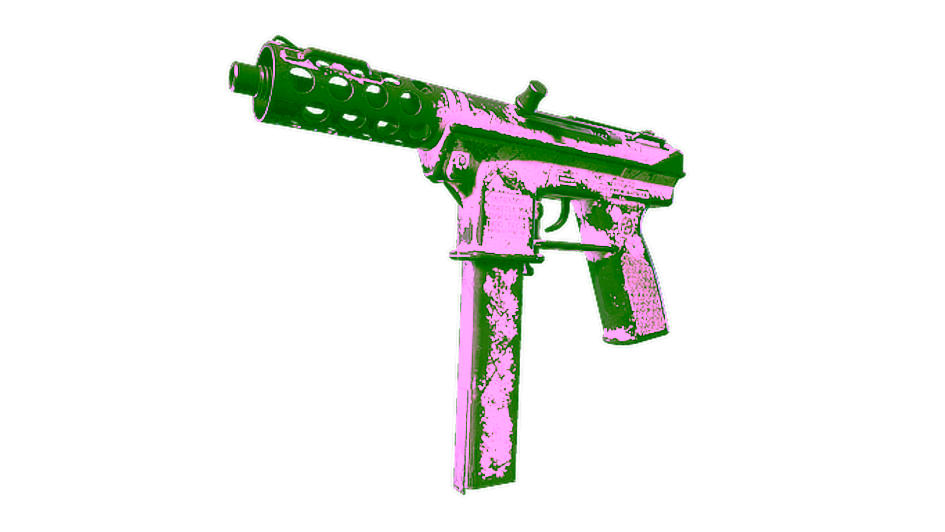 Display for Tec-9 | Whiteout (Battle-Scarred)