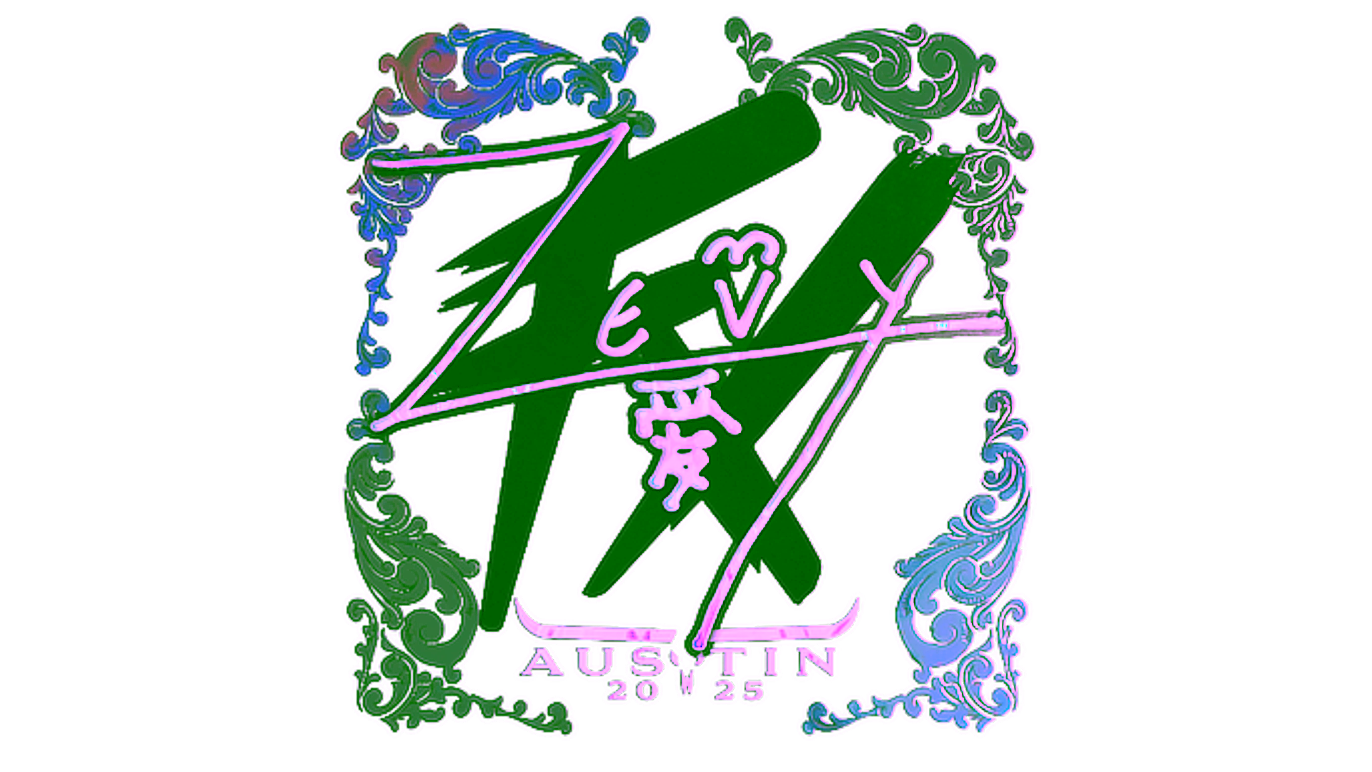 Wyświetl dla Sticker | zevy (Holo) | Austin 2025