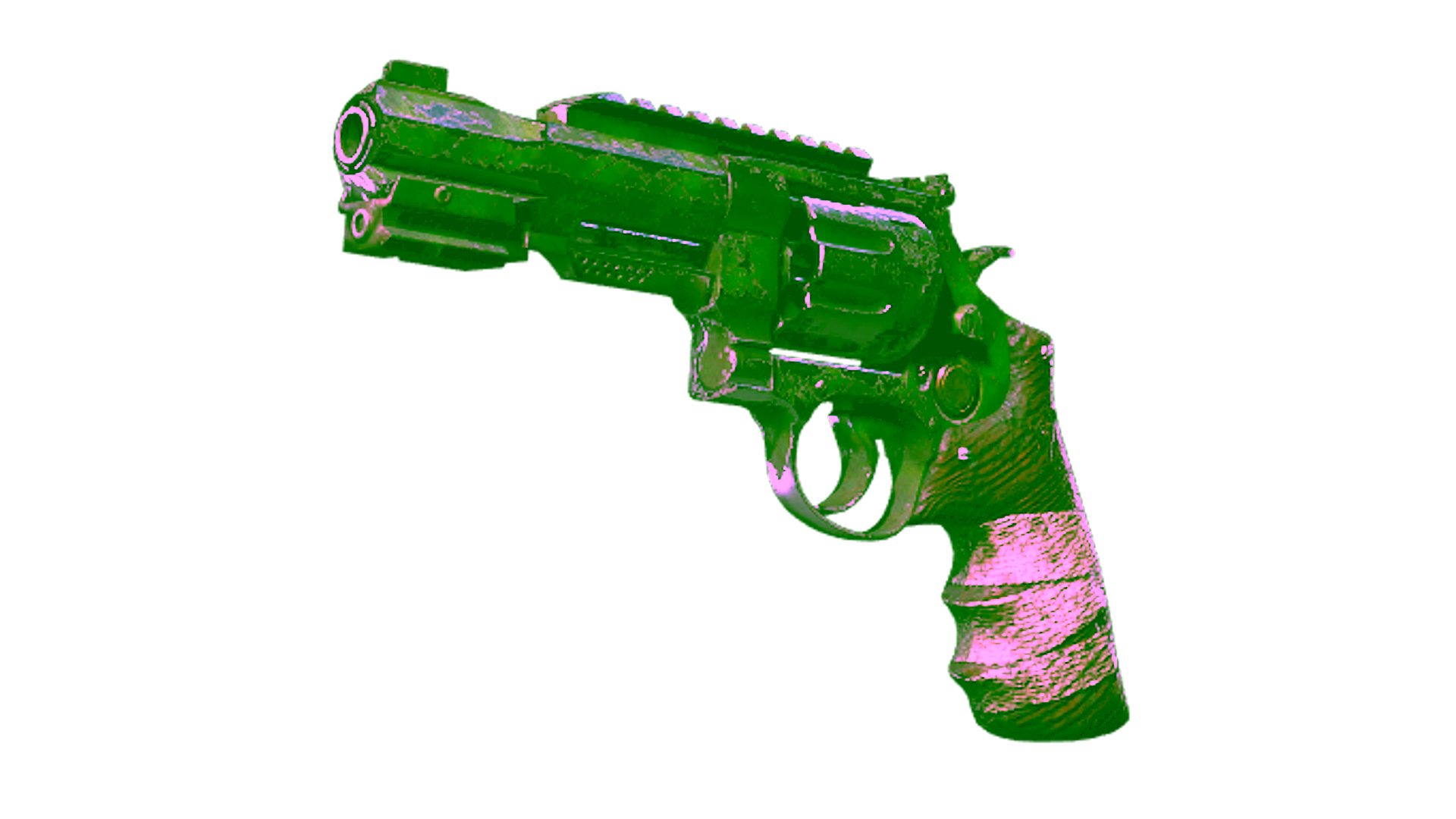 Display for StatTrak™ R8 Revolver | Survivalist (Battle-Scarred)