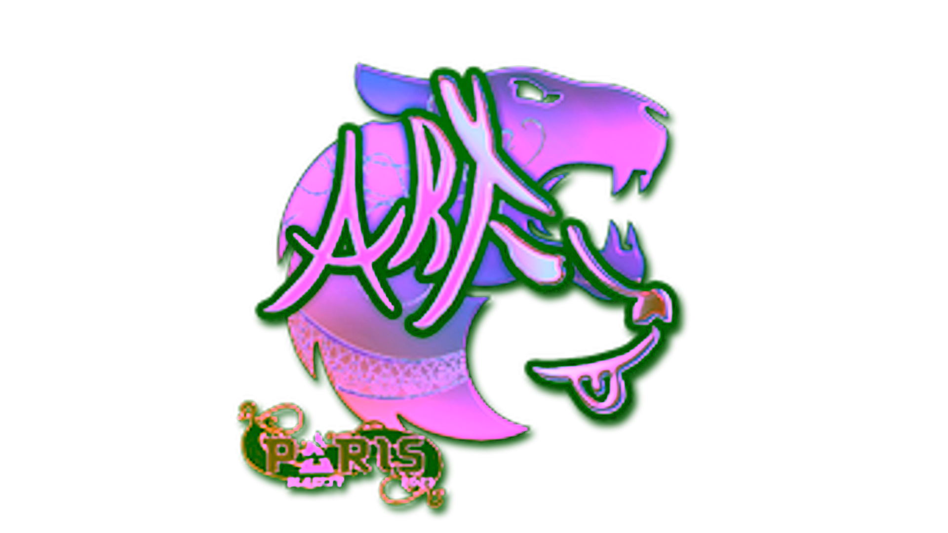 Display for Sticker | arT (Holo) | Paris 2023