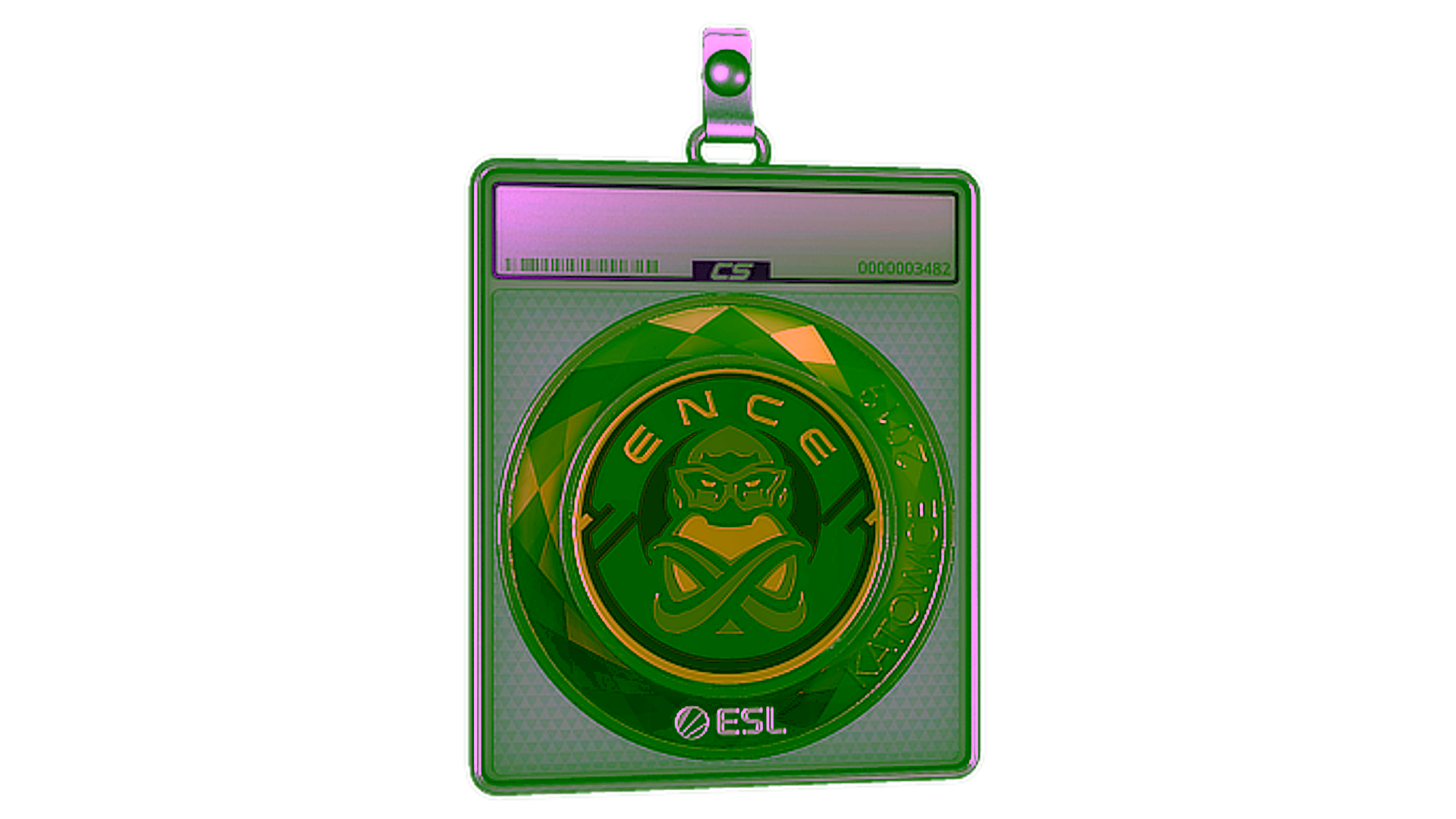 Affichage pour Sticker Slab | ENCE (Foil) | Katowice 2019