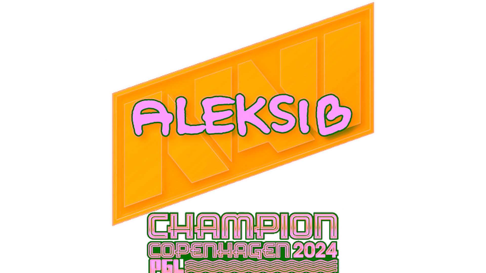 Display for Sticker | Aleksib (Champion) | Copenhagen 2024