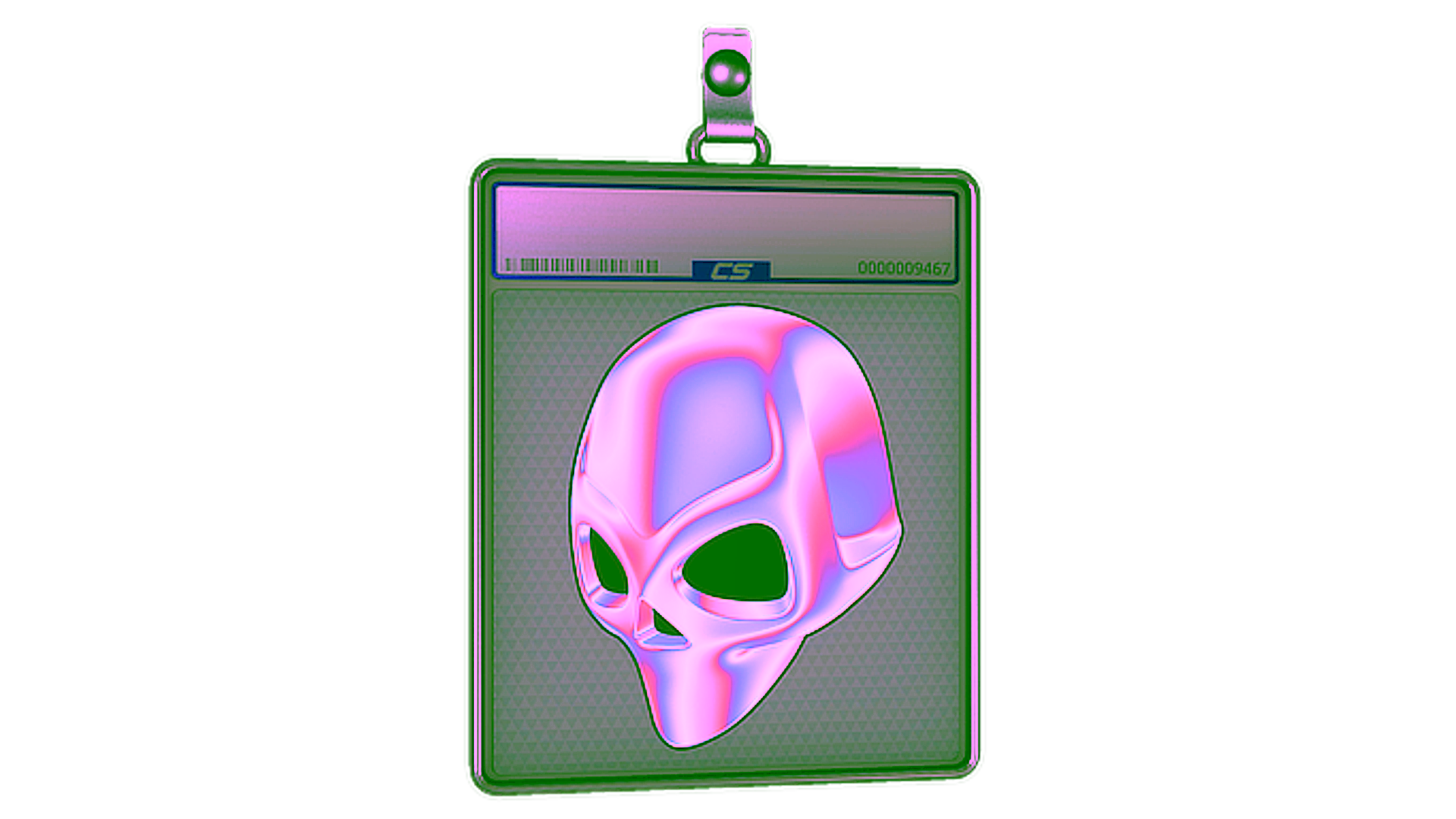 Display for Sticker Slab | Chrome Dome (Holo)