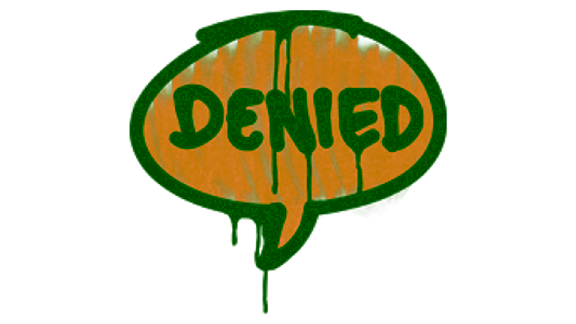 Display for Sealed Graffiti | Denied (Desert Amber)