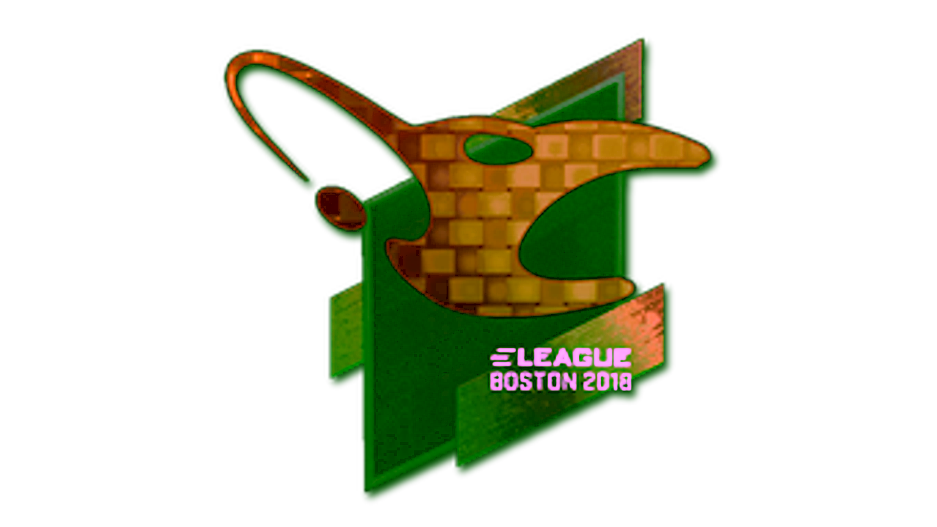 Display for Sticker | mousesports (Holo) | Boston 2018