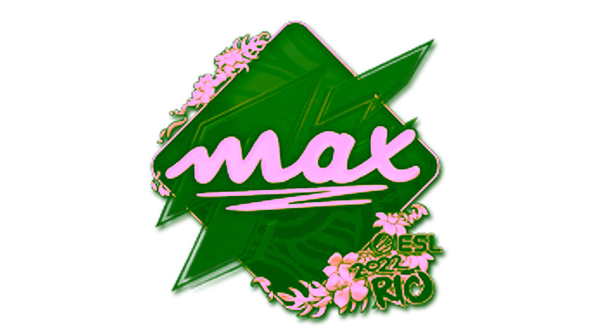 Display for Sticker | max (Gold) | Rio 2022