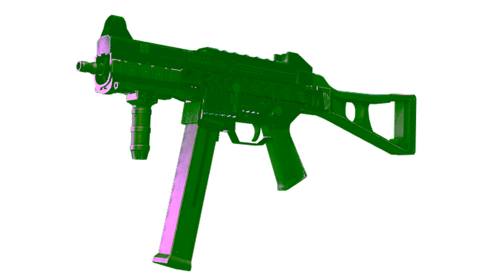 Display for UMP-45 | Roadblock (Well-Worn)