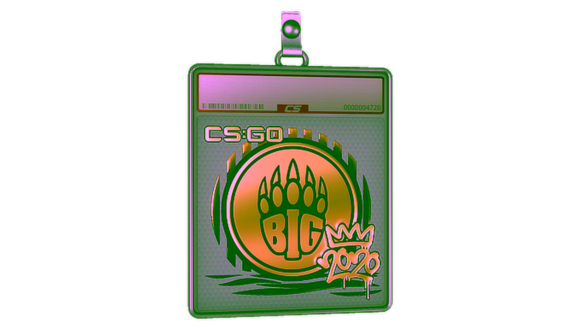 Sticker Slab | BIG (Gold) | 2020 RMR için görüntü