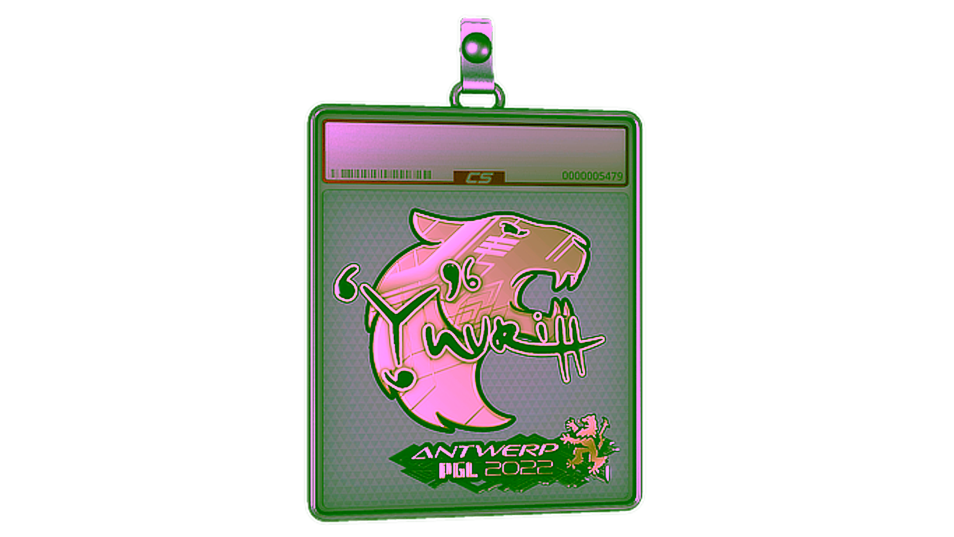 Display for Sticker Slab | yuurih (Gold) | Antwerp 2022