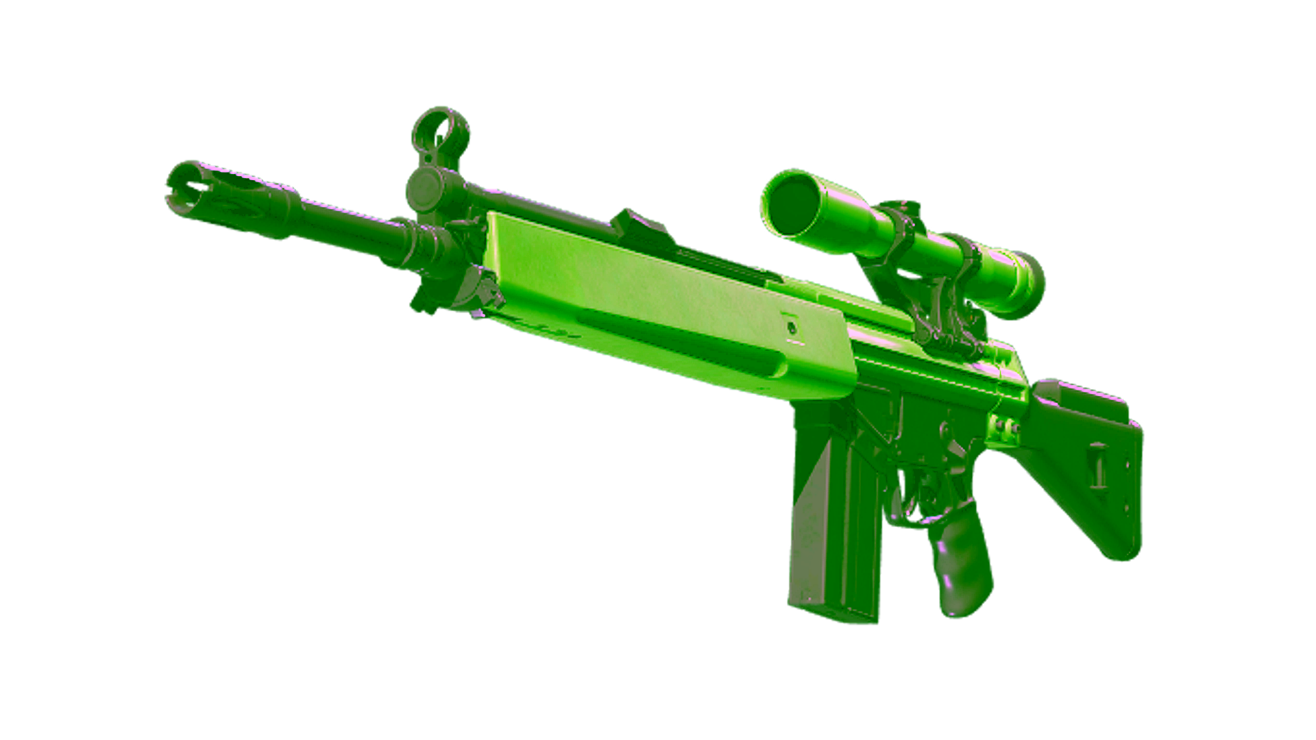 Display for Souvenir G3SG1 | Green Apple (Factory New)