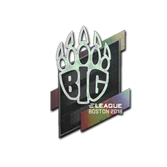 Sticker | BIG (Holo) | Boston 2018