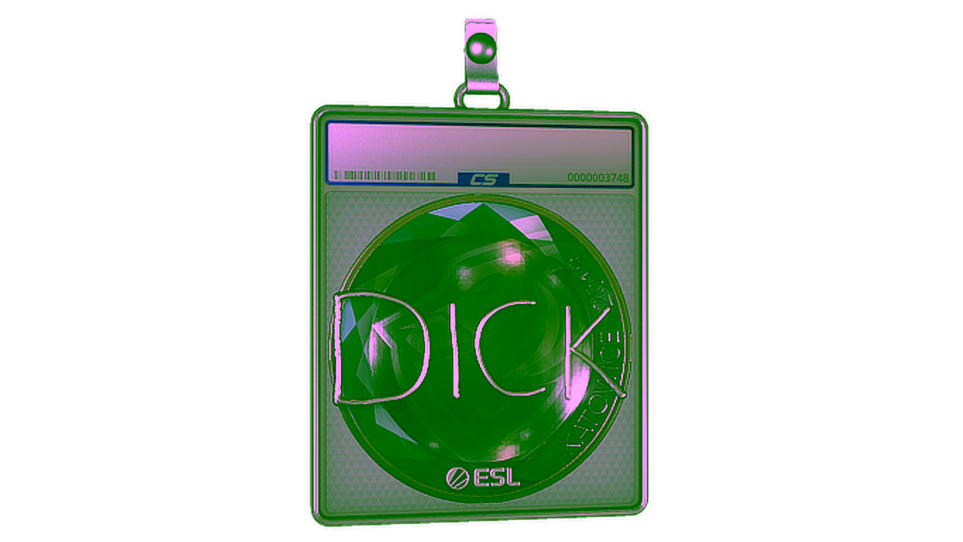 Display for Sticker Slab | DickStacy (Foil) | Katowice 2019