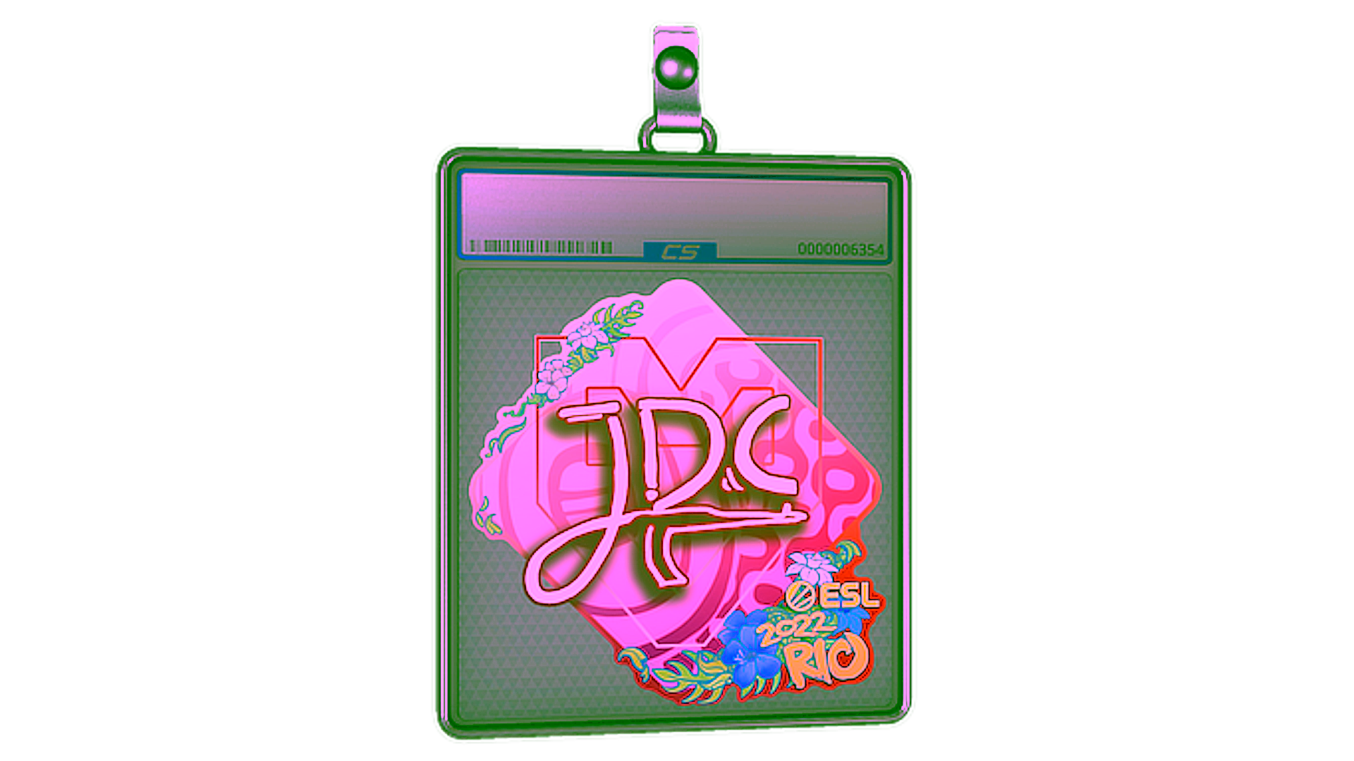 Display for Sticker Slab | JDC | Rio 2022