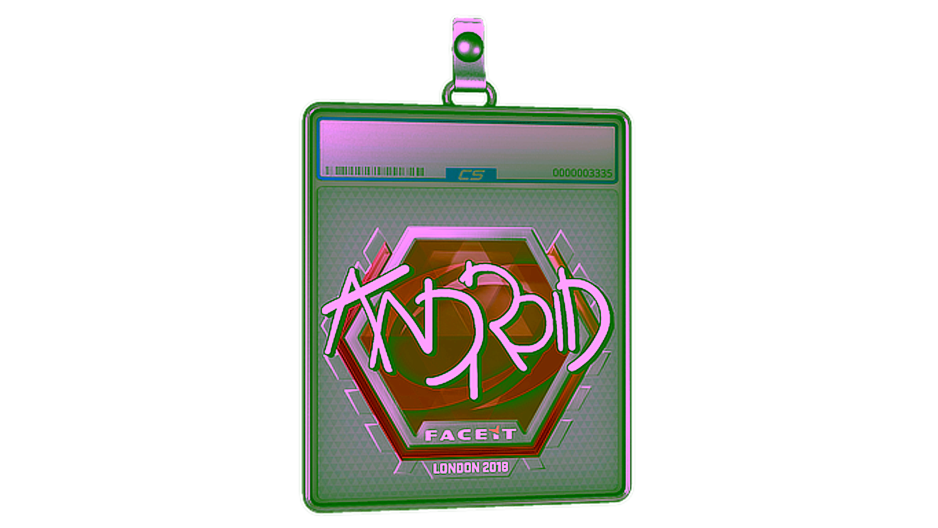 Display for Sticker Slab | ANDROID | London 2018