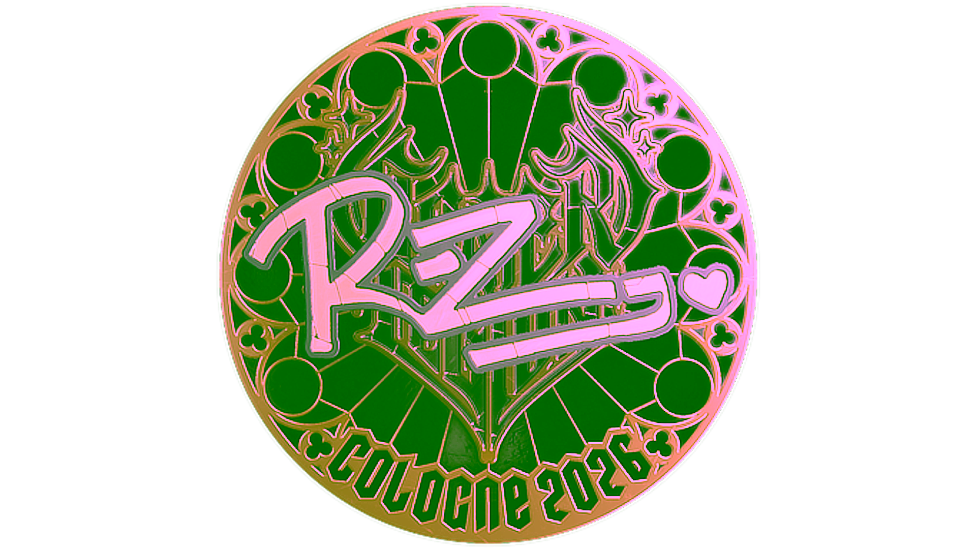 Display for Sticker | REZ (Gold) | Cologne 2026