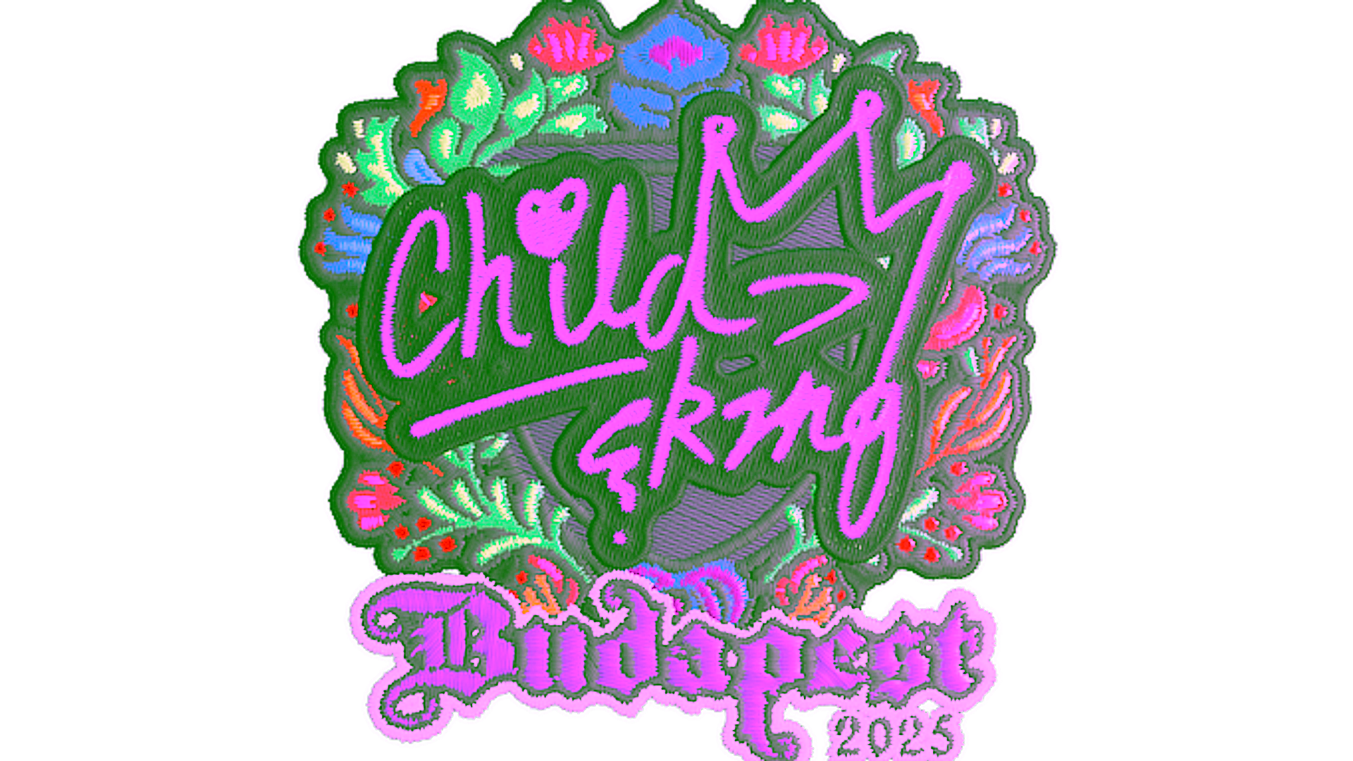 Display for Sticker | ChildKing (Embroidered) | Budapest 2025