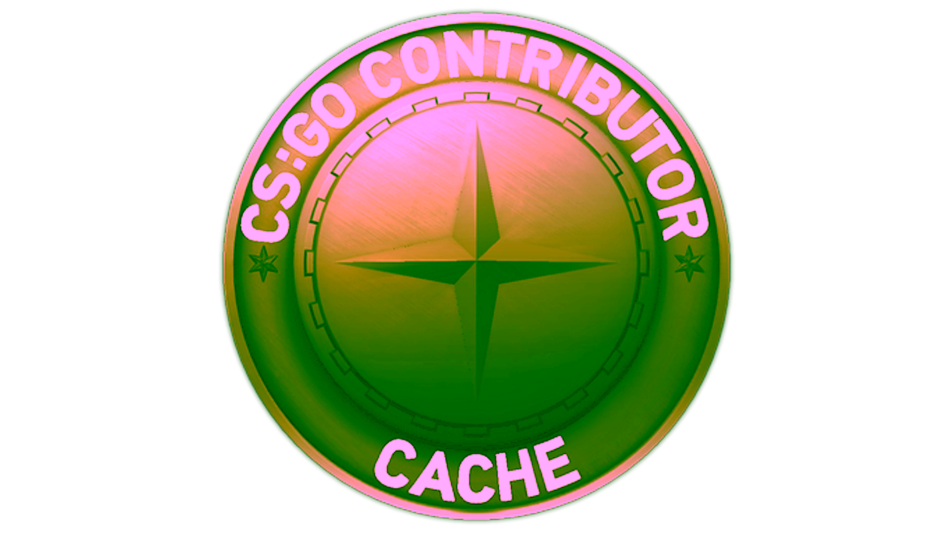Display for Cache Map Coin