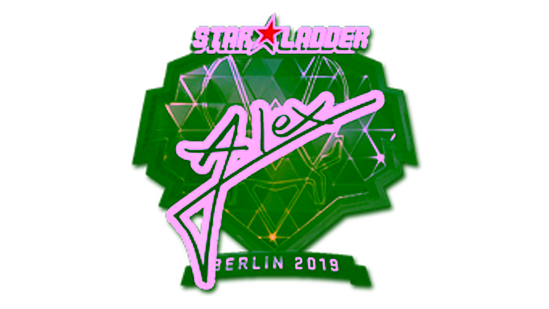 Anzeige für Sticker | ALEX (Foil) | Berlin 2019