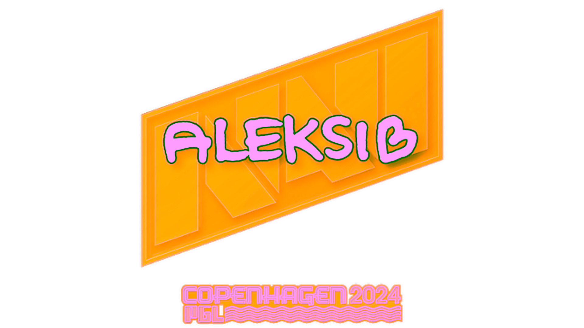 Display for Sticker | Aleksib | Copenhagen 2024