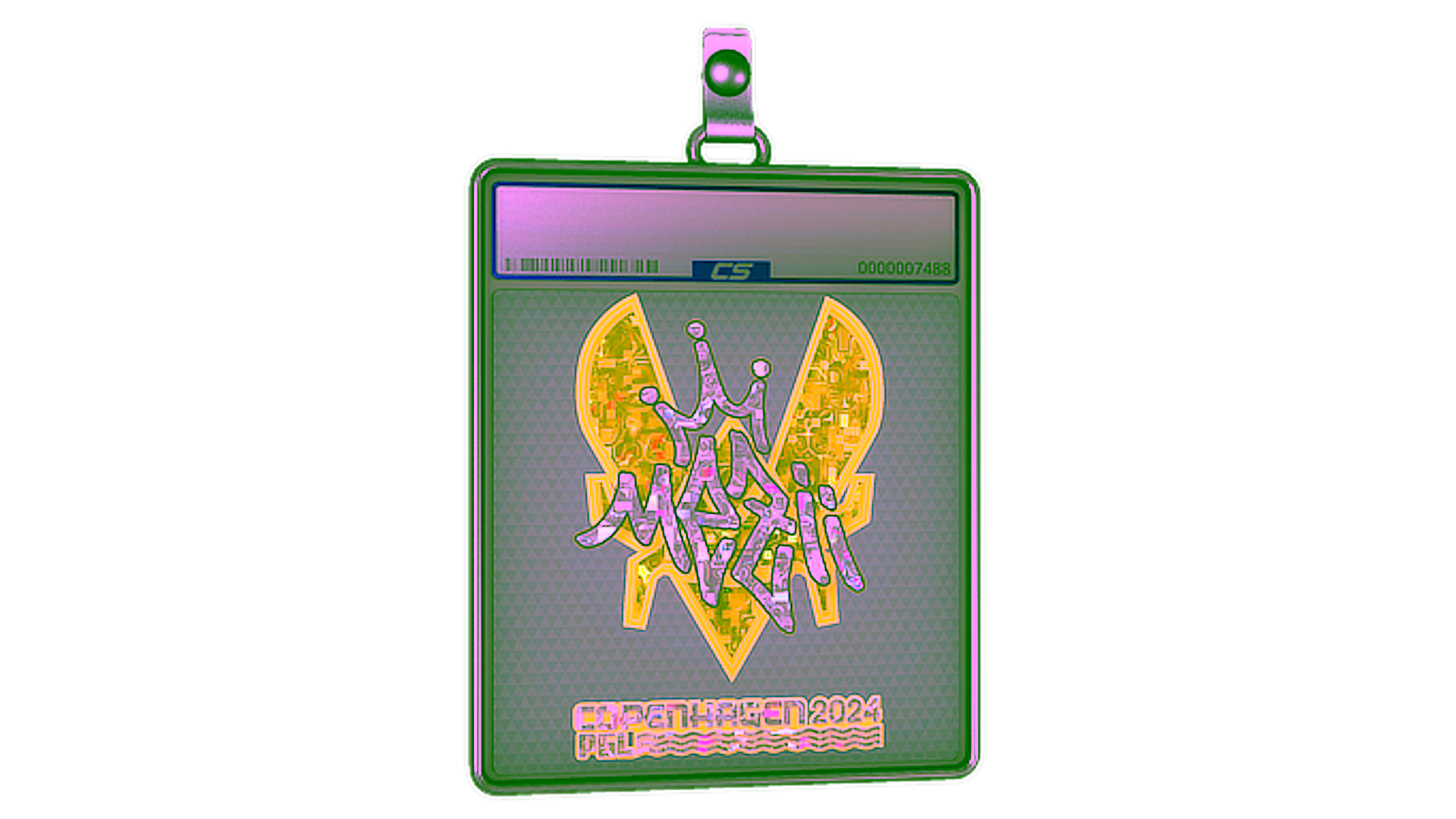 Exibição para Sticker Slab | mezii (Glitter) | Copenhagen 2024