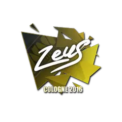 Sticker Zeus Cologne 2016