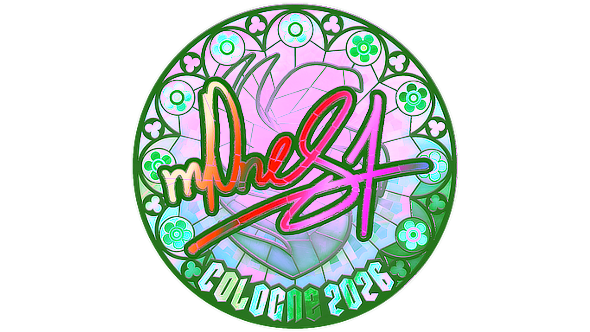 Display for Sticker | m0NESY (Holo) | Cologne 2026