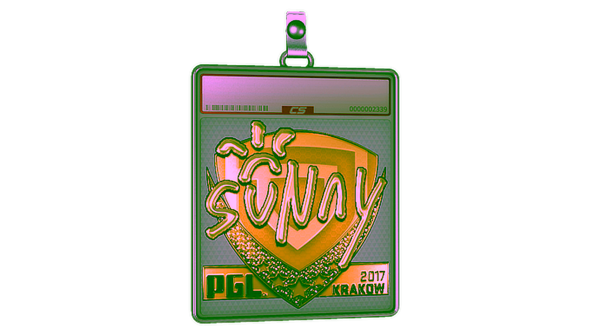 Display for Sticker Slab | suNny (Gold) | Krakow 2017