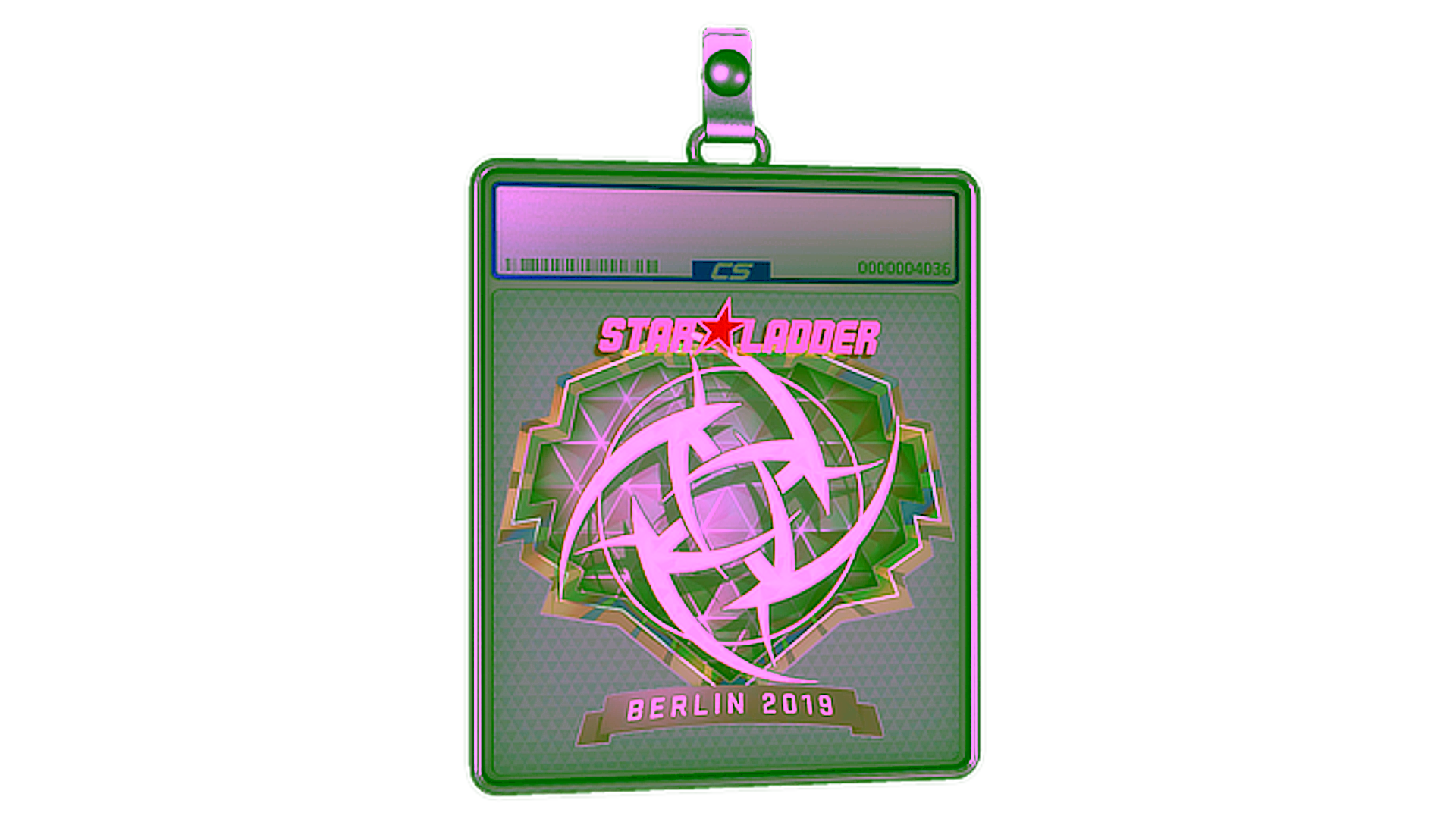 Affichage pour Sticker Slab | Ninjas in Pyjamas (Holo) | Berlin 2019