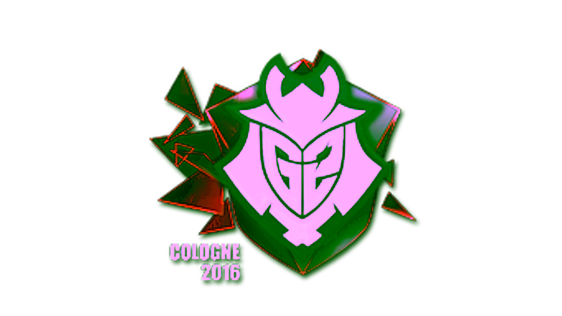 Display for Sticker | G2 Esports (Foil) | Cologne 2016