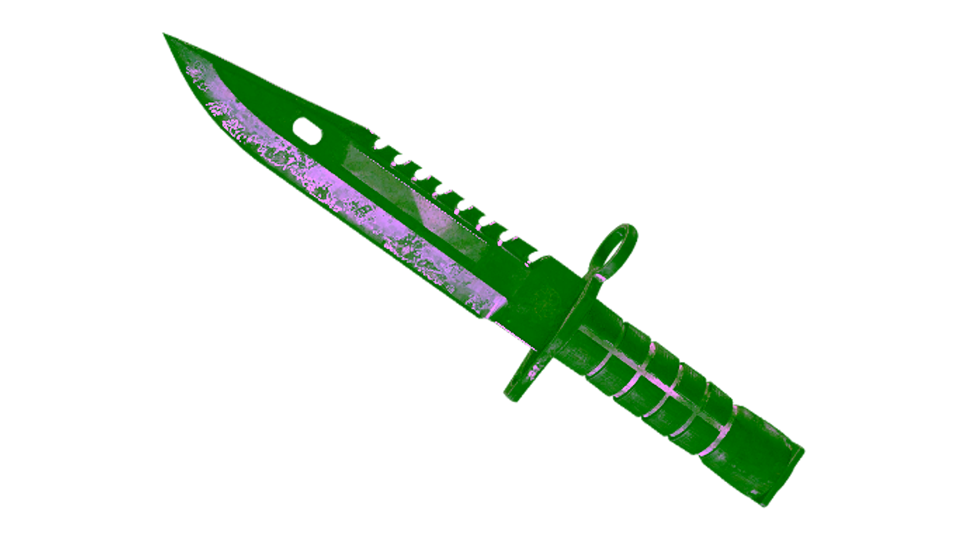 Display for ★ StatTrak™ M9 Bayonet | Urban Masked (Battle-Scarred)