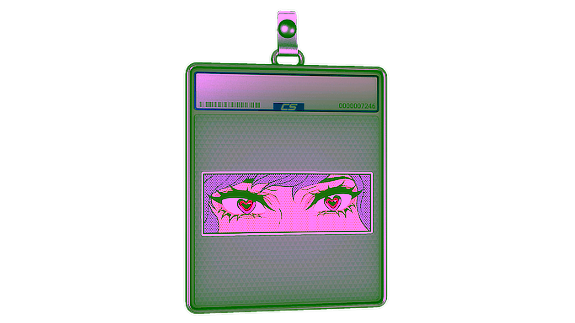 Display for Sticker Slab | Loving Eyes (Holo)