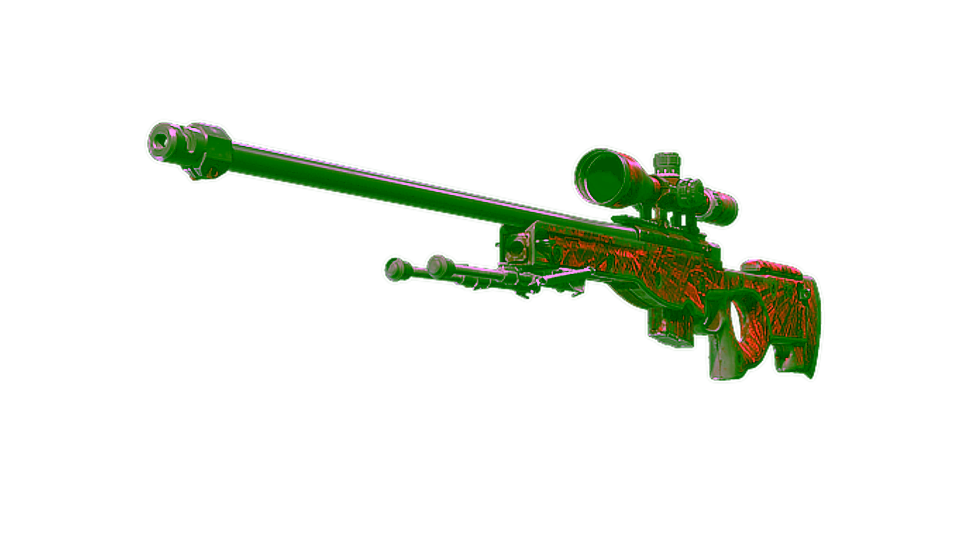 Display for Souvenir AWP | Exothermic (Battle-Scarred)