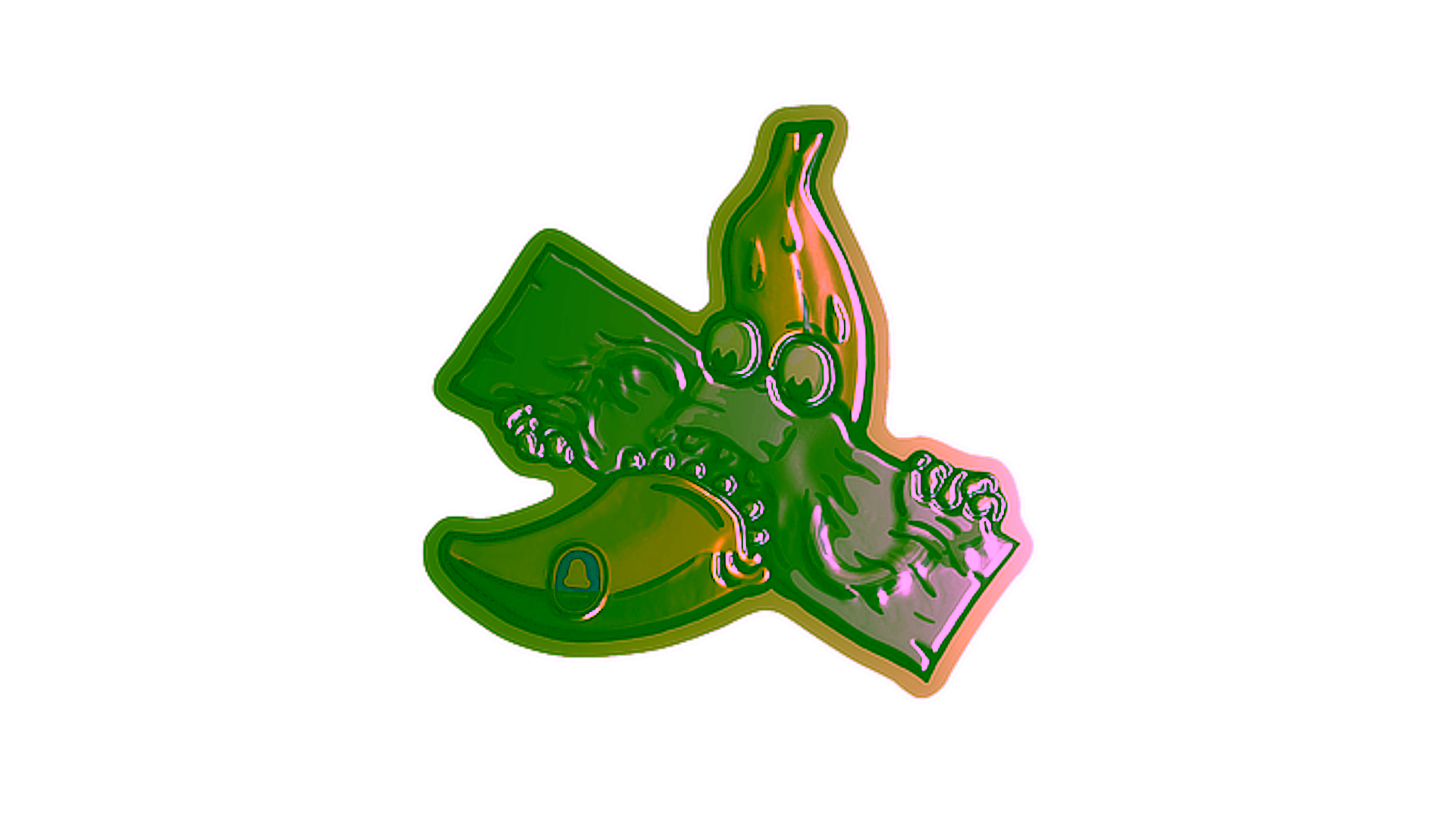 Visar för Sticker | Bananart (Foil)