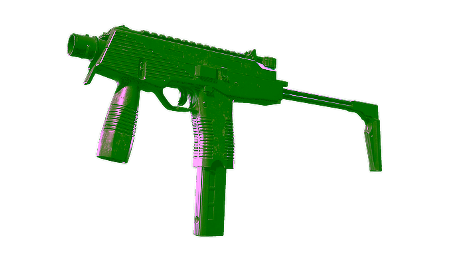 Display for Souvenir MP9 | Dizzy (Battle-Scarred)