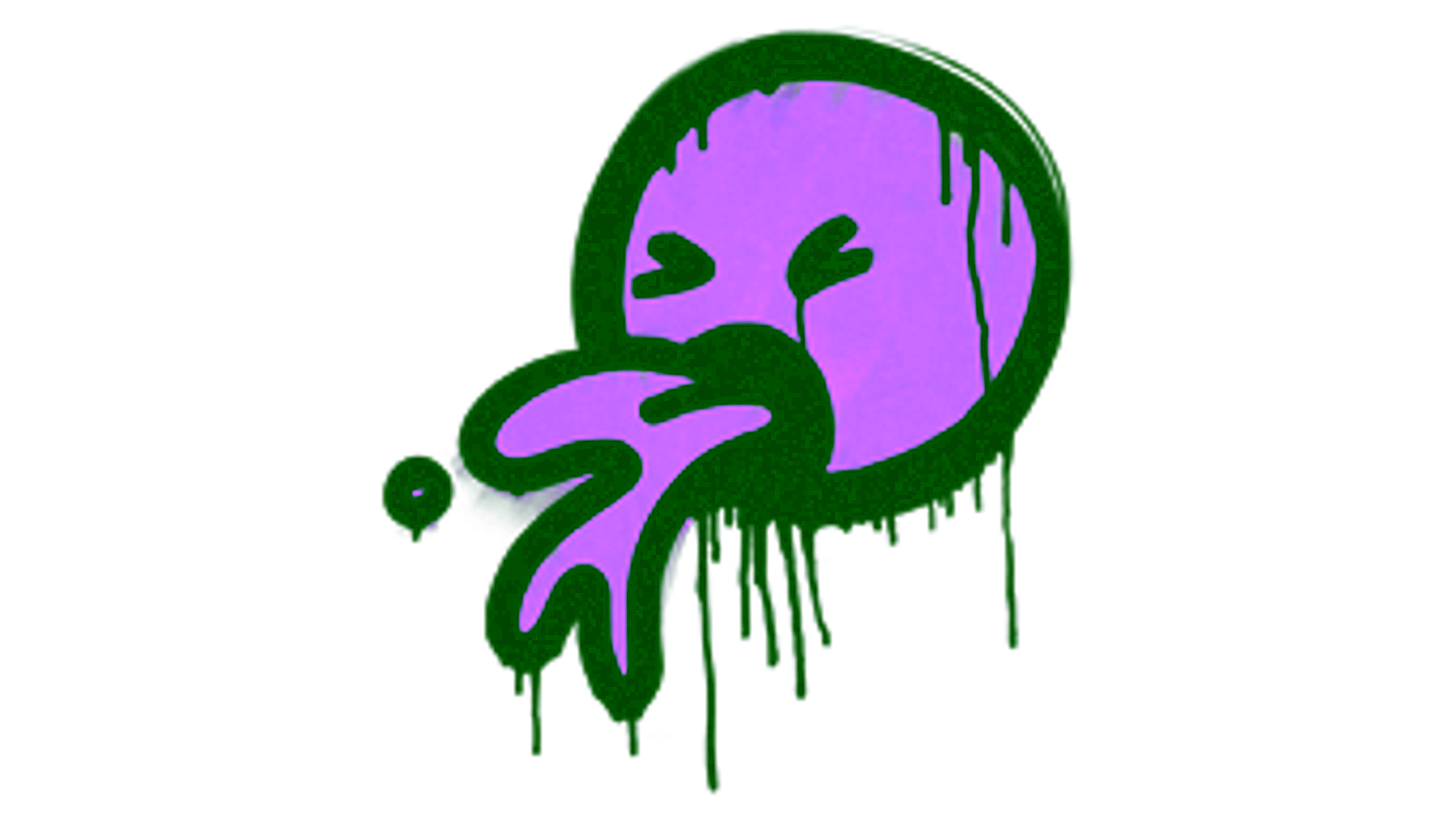 Display for Sealed Graffiti | Puke (Violent Violet)