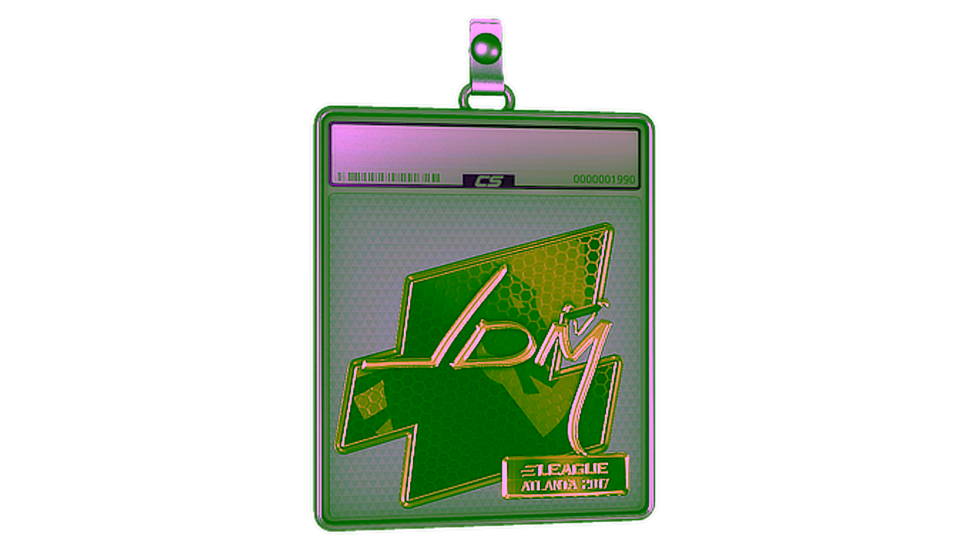 Display for Sticker Slab | jdm64 (Gold) | Atlanta 2017