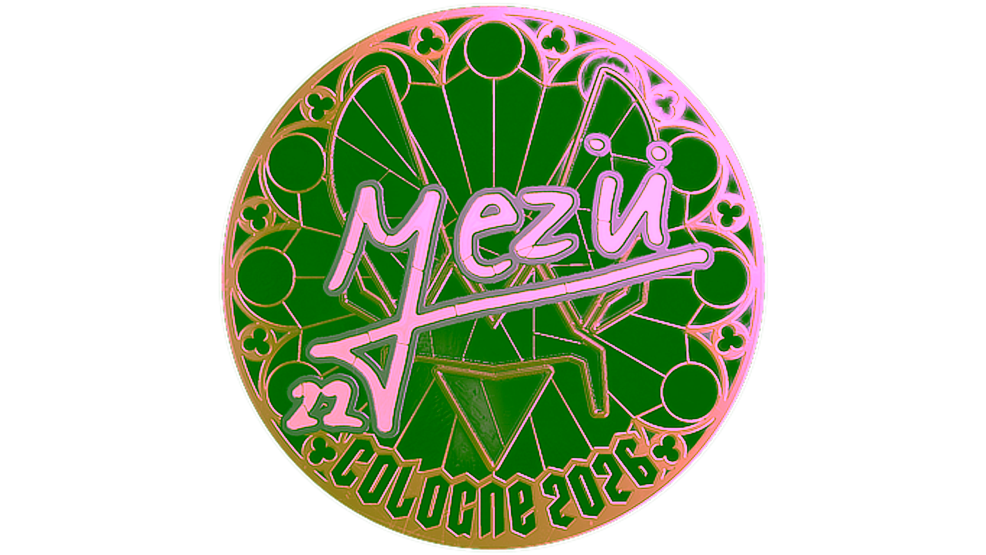 Display for Sticker | mezii (Gold) | Cologne 2026