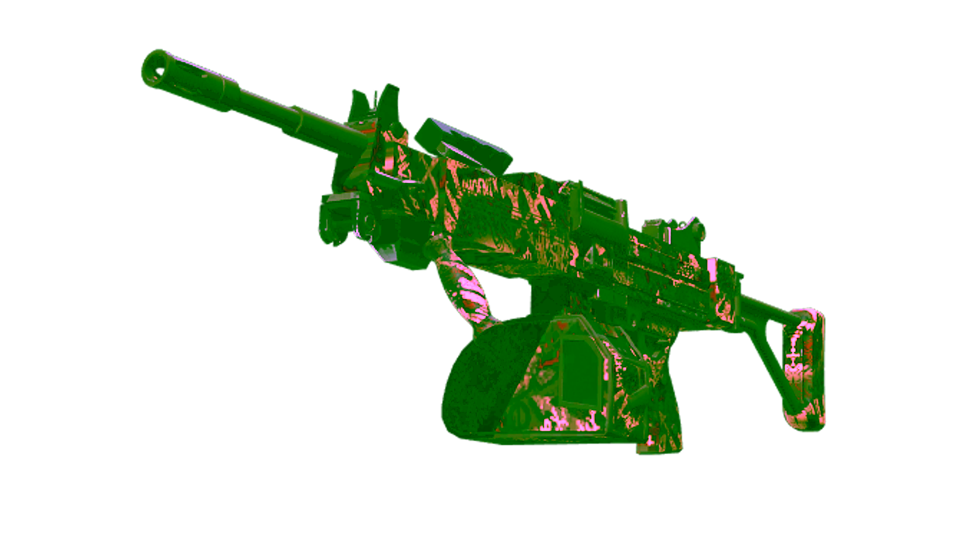 Display for Souvenir Negev | Phoenix Stencil (Minimal Wear)