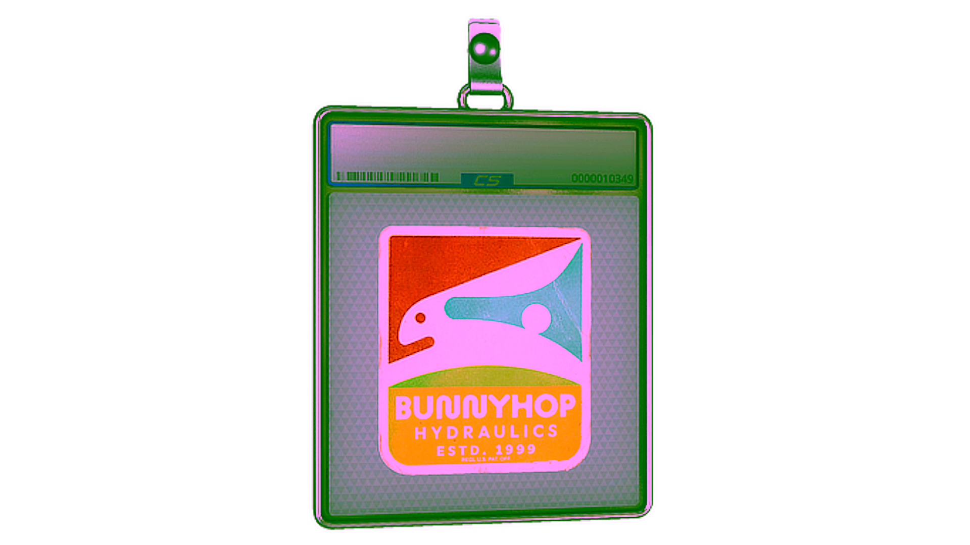 Display for Sticker Slab | Bunnyhop Hydraulics