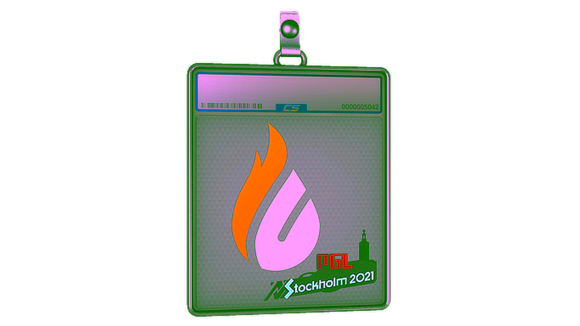 Display for Sticker Slab | Copenhagen Flames | Stockholm 2021