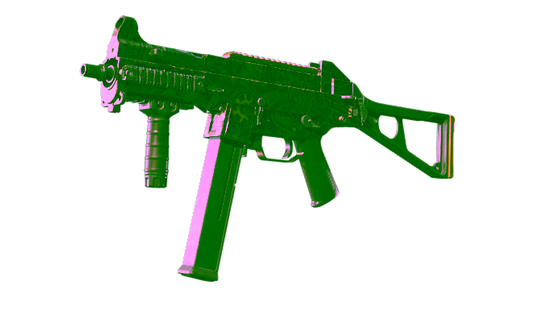 Visar för UMP-45 | Mechanism (Well-Worn)