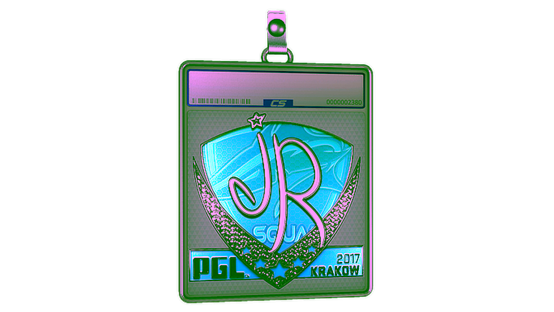 Display for Sticker Slab | jR (Foil) | Krakow 2017