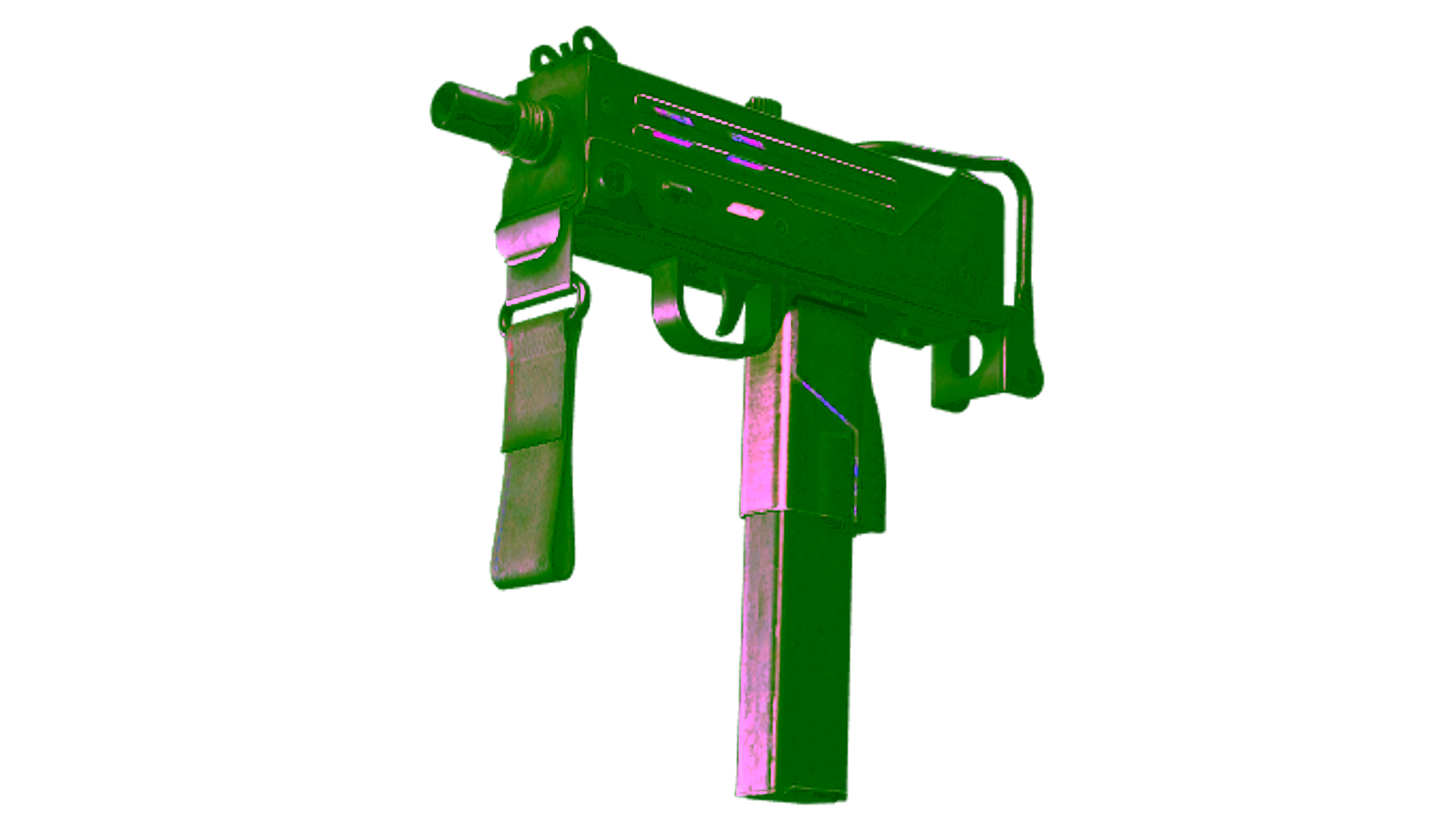 Display for StatTrak™ MAC-10 | Light Box (Battle-Scarred)