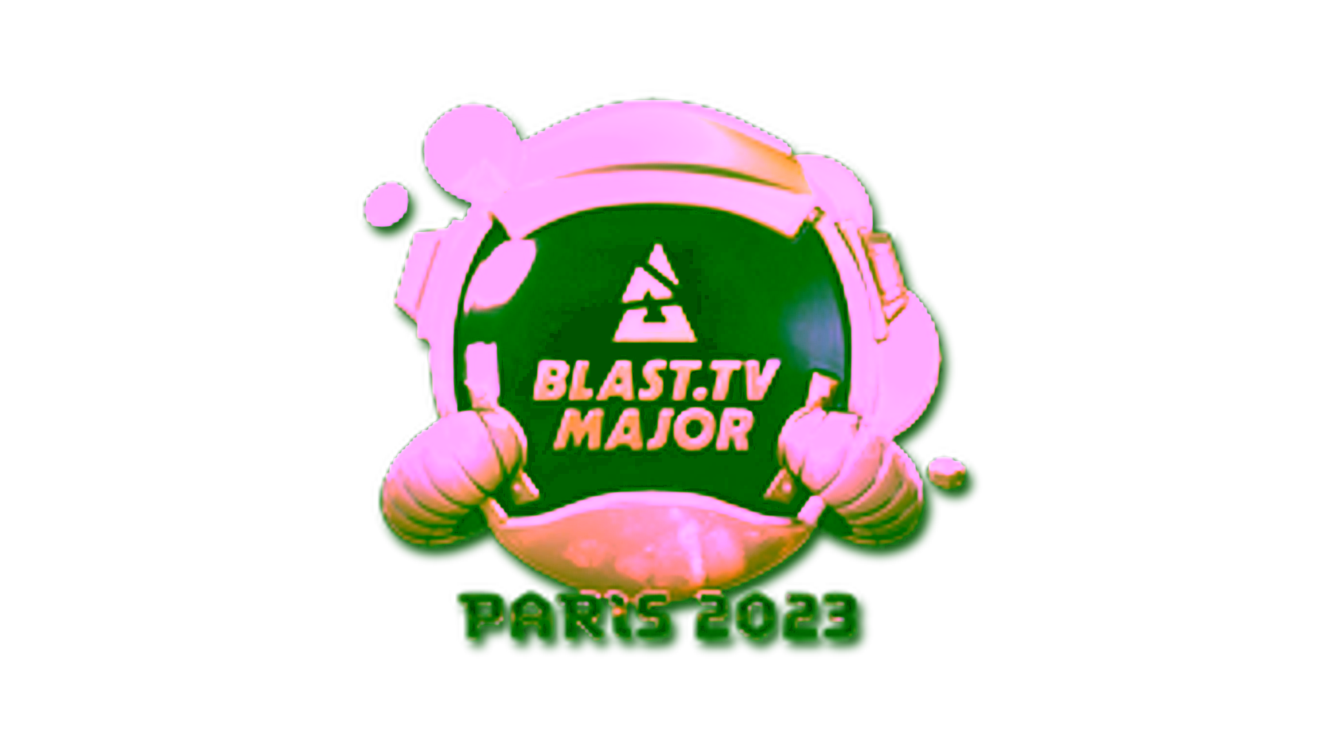 Display for Sticker | BLAST.tv (Gold) | Paris 2023